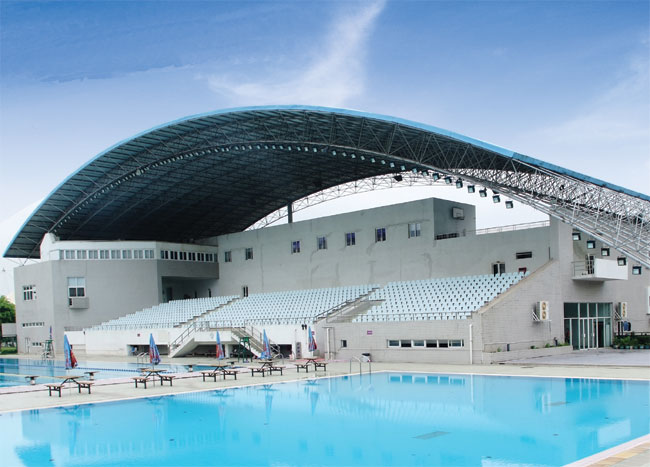 张家界游泳馆网架